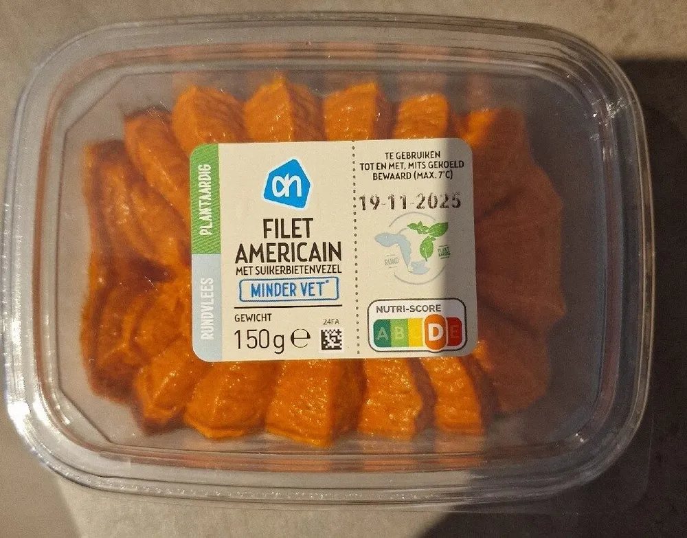 Filet americain met suikerbietenvezel