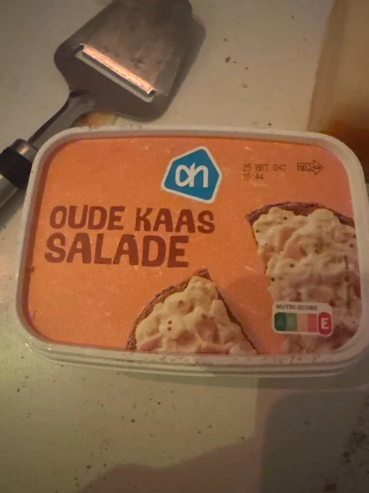 Oude kaas salade