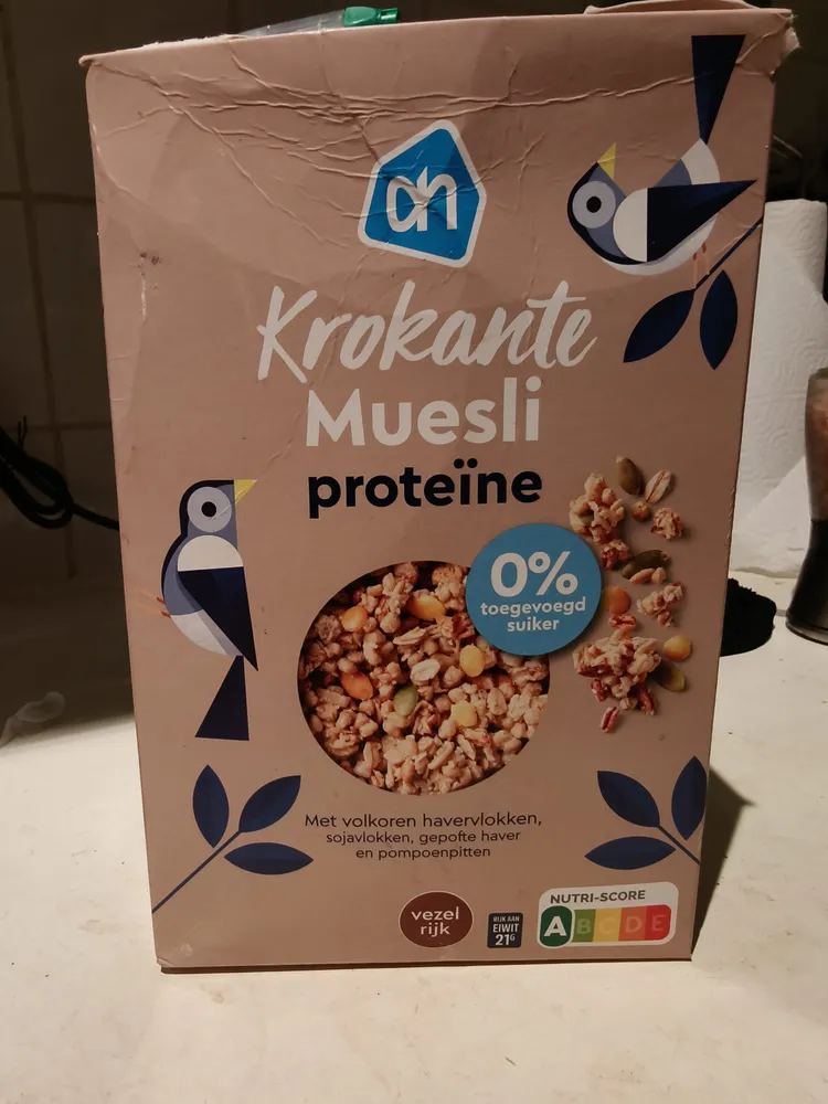 AH Krokante Muesli Proteïne