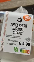 Appel Pecan Karamel Slofje