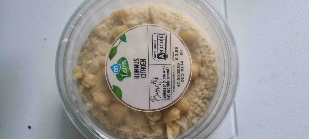 Hummus citroen