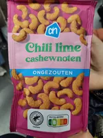 Albert Heijn Chili Lime Cashewnoten ongezouten