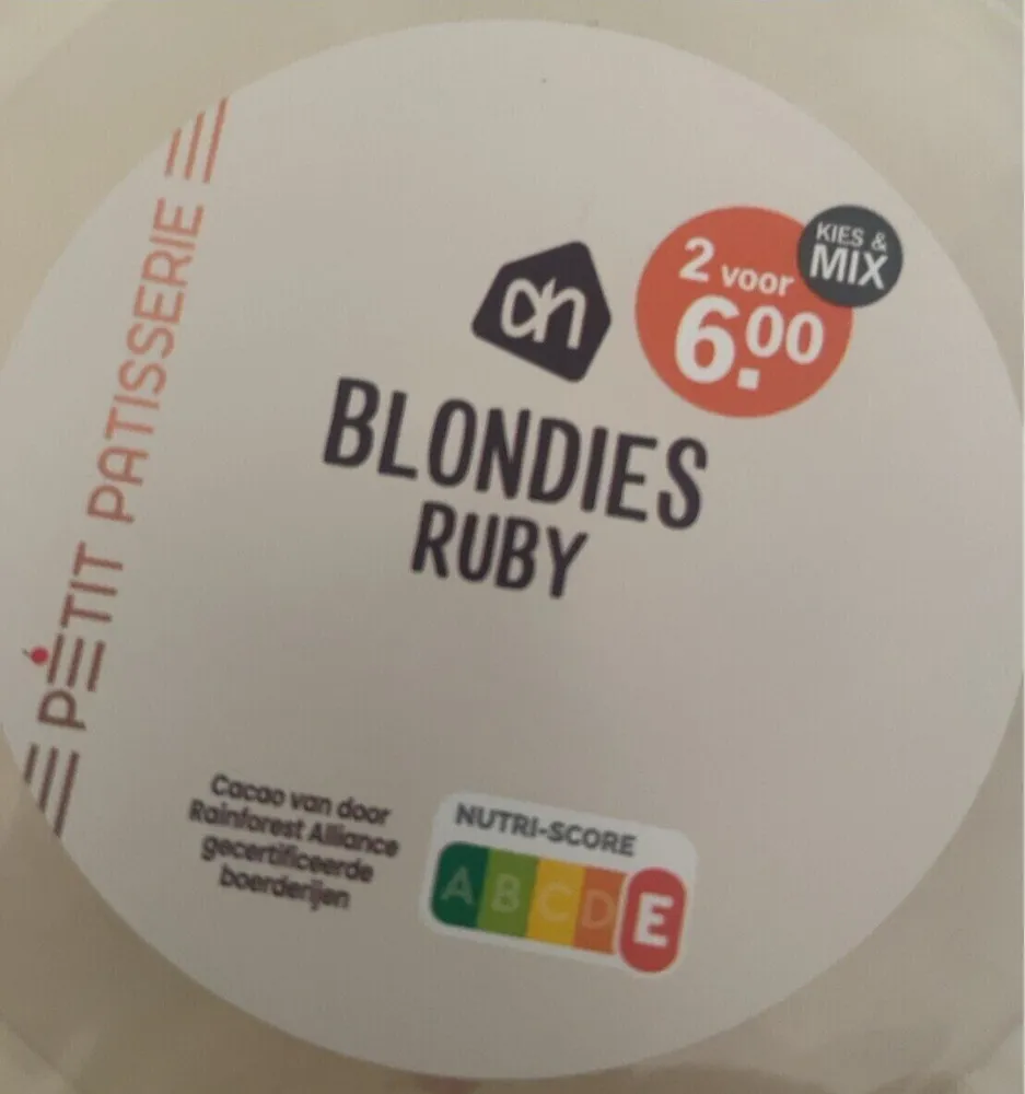 Blondies Ruby