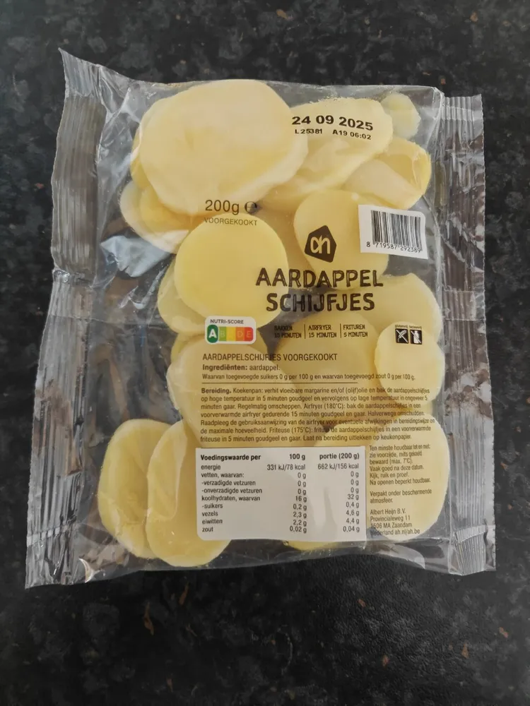 Aardappelschijfjes