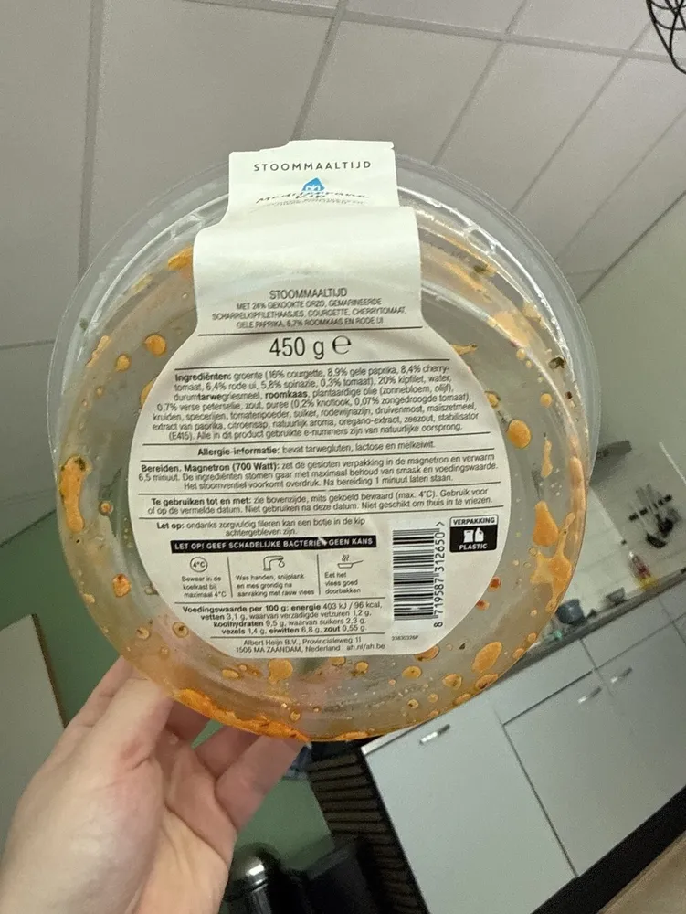 Stoommaaltijd Mediterrane Kip