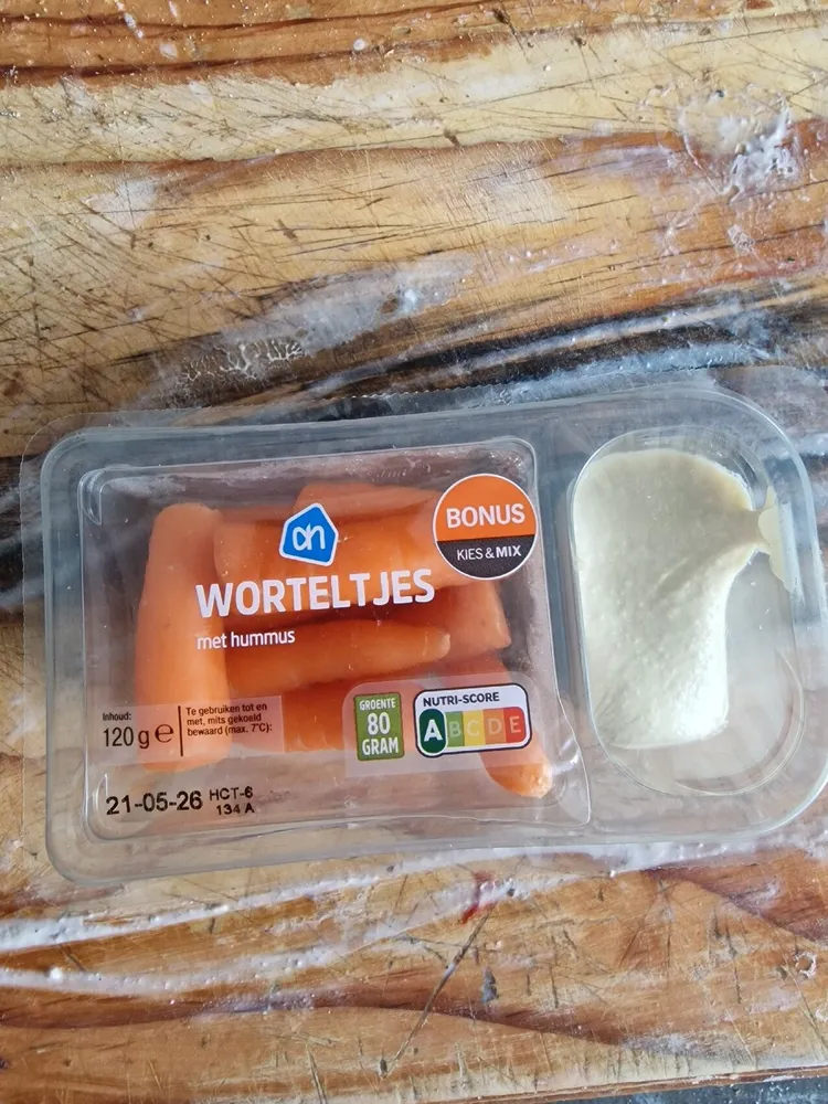 Worteltjes met Hummus