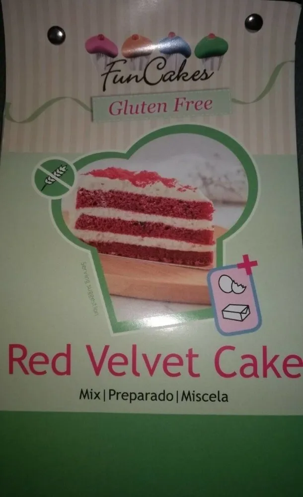 Mix pour velvet cake rouge