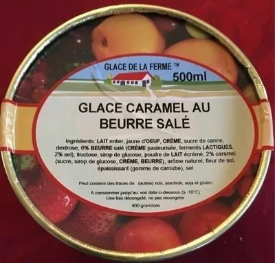 Glace caramel au beurre salé
