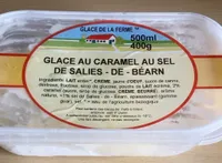 Glace au caramel au sel de Salies de Béarn