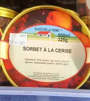 Sorbet à la cerise