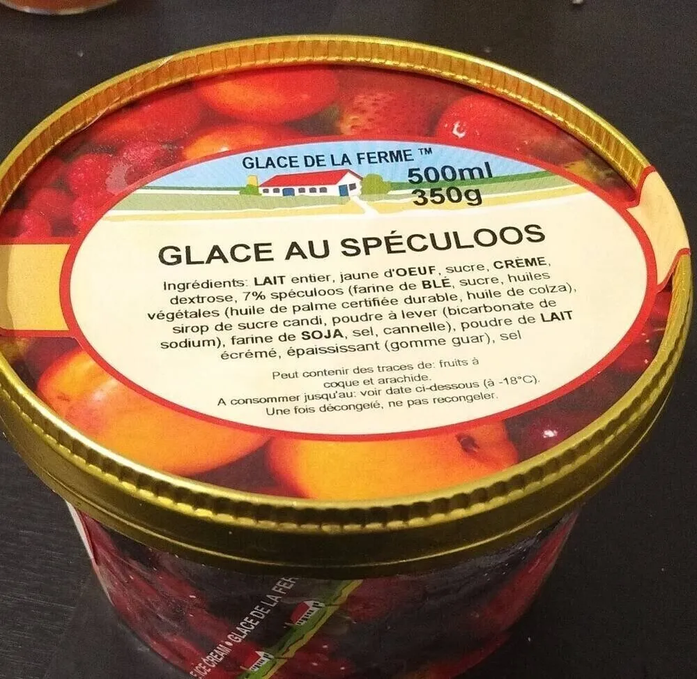 Crème glacée au speculos