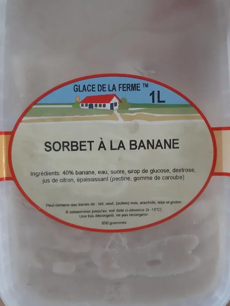 Sorbet à la banane