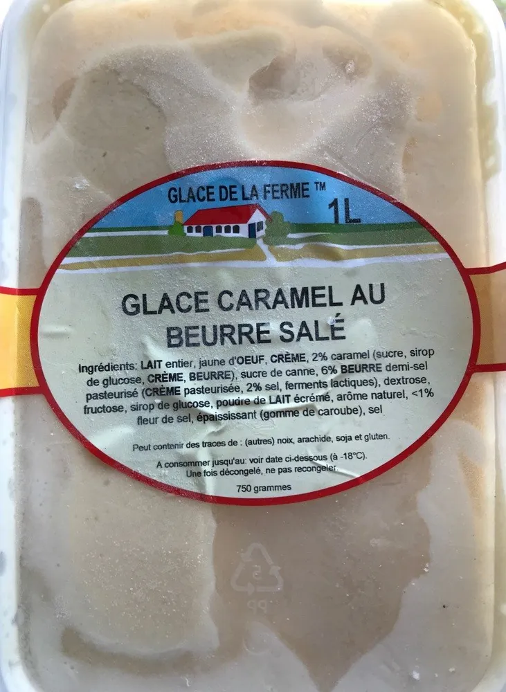 Glace Caramel au Beurre Salé