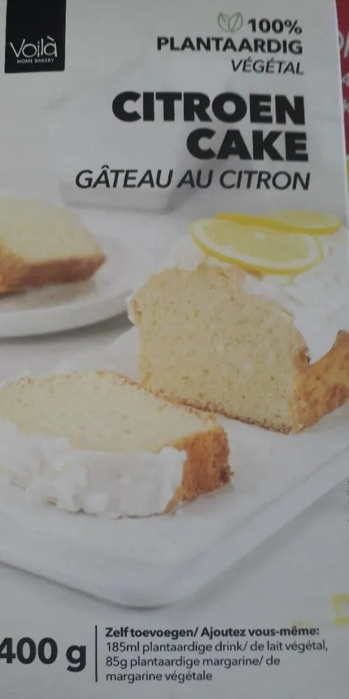 Gâteau au citron