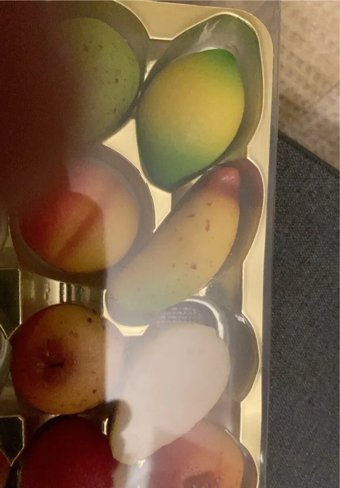 Marzipan fruits