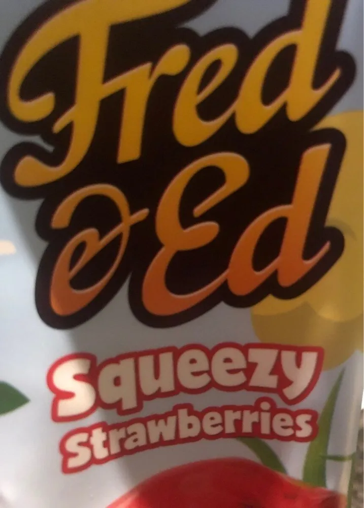 Fred&Ed squeezy strawberries