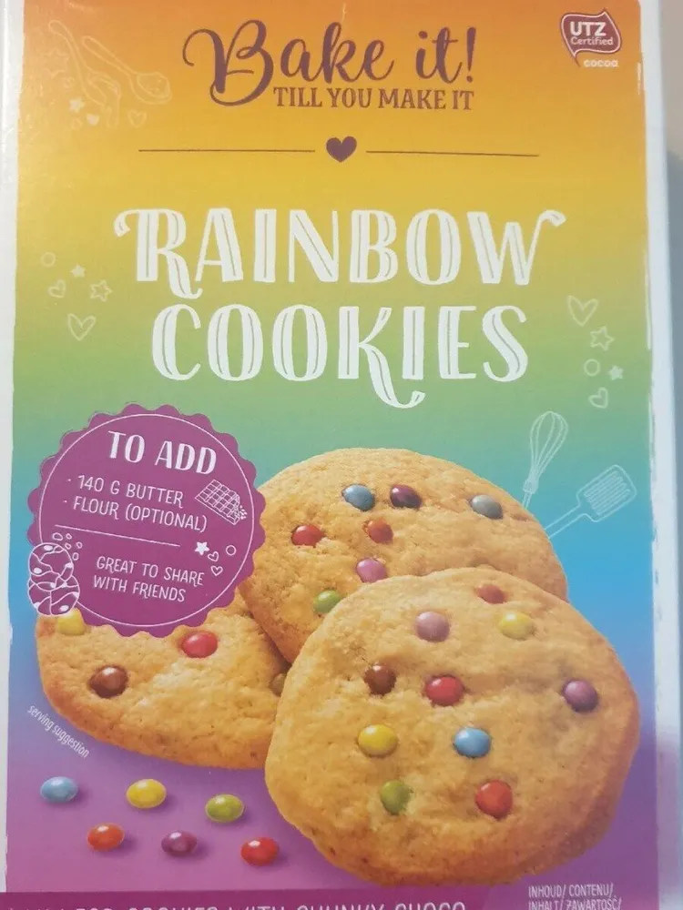 Rainbow cookies