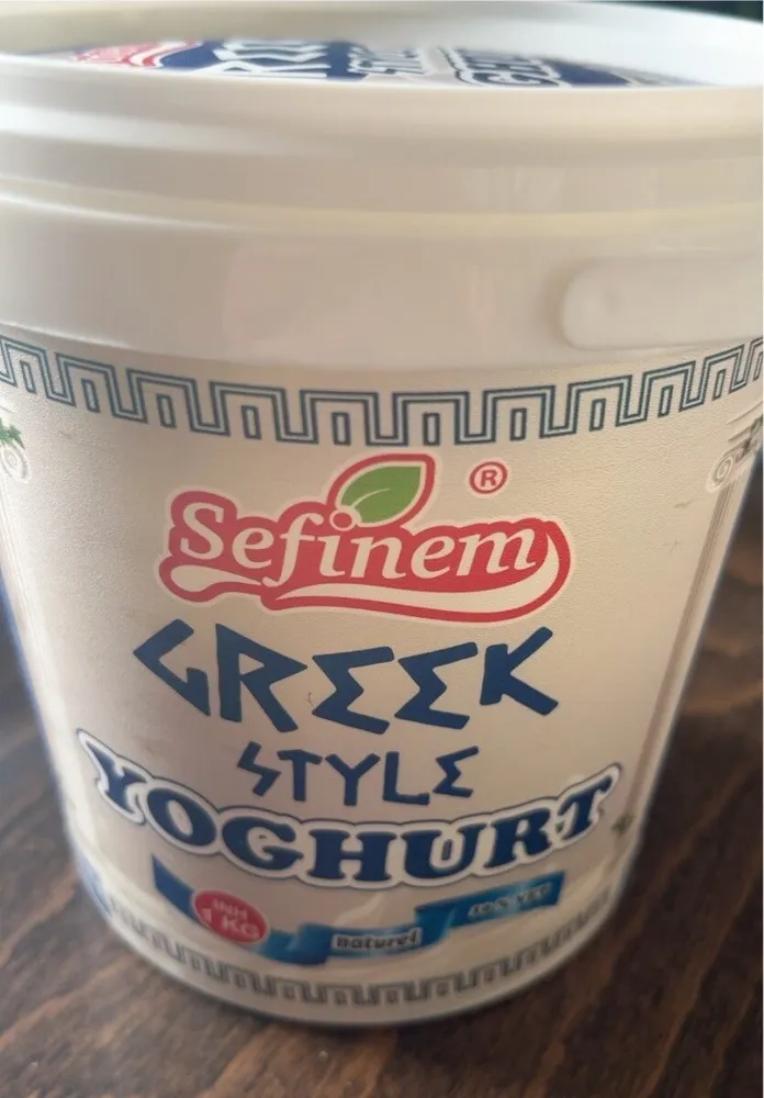 Yoghurt greek style