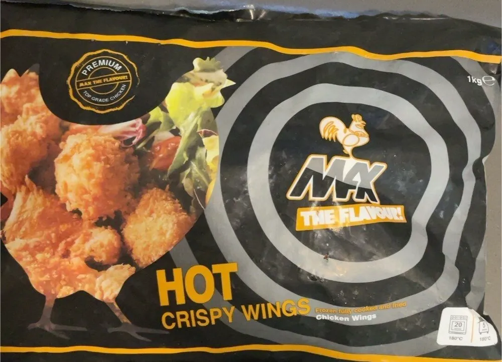 Hot crispy wings