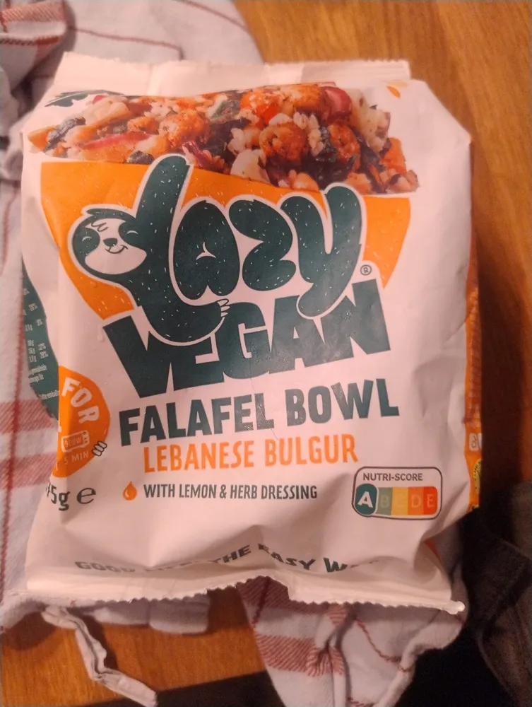 LAZY Falafel Bowl Lebanese Bulgur 375g