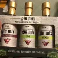 Gin mix non alcoholic mix toppers