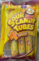 Sour candy tube
