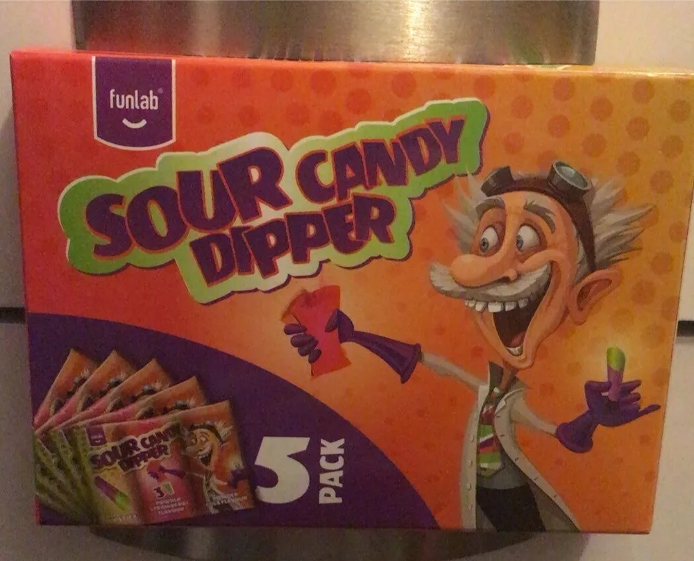 Sour candy dipper