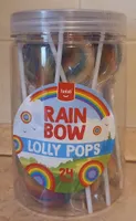 Rainbow lollypops