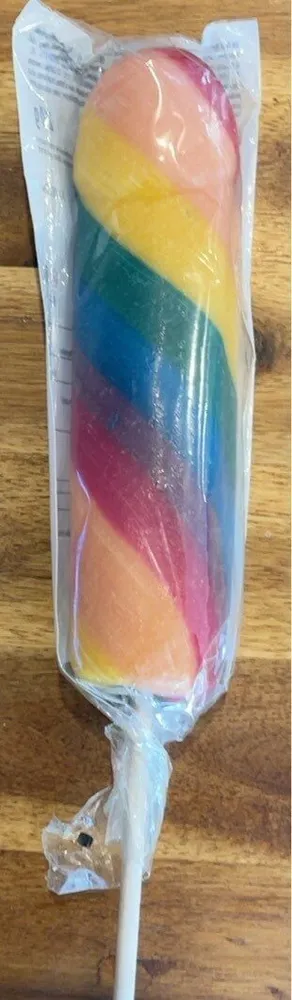 Fruit flavoured lollipop