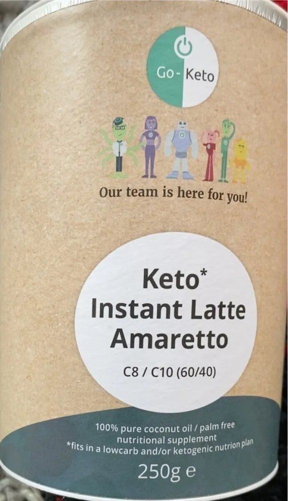 Keto instant latte amaretto