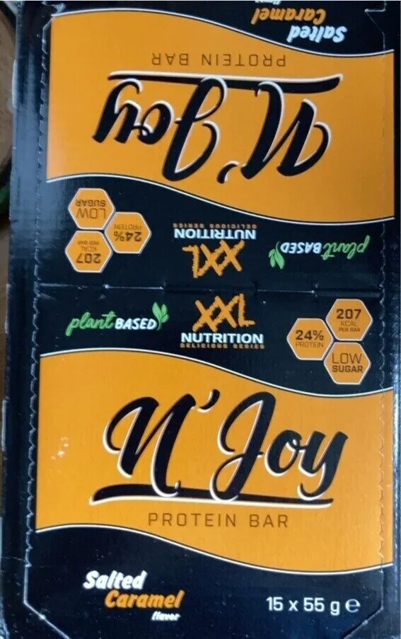 N’joy Protein bar caramel salé