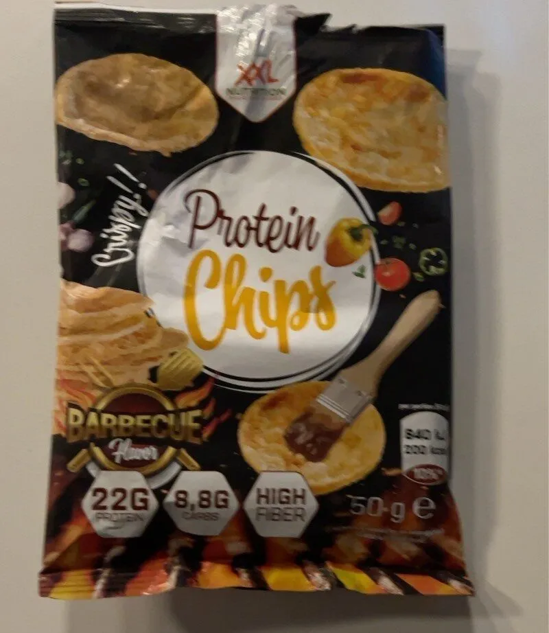 Protein chips barbecue flavor