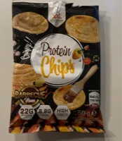 Protein chips barbecue flavor