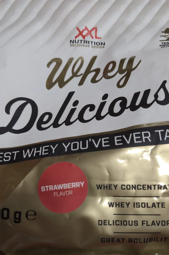 Whey Delicious Strawberry Flavour