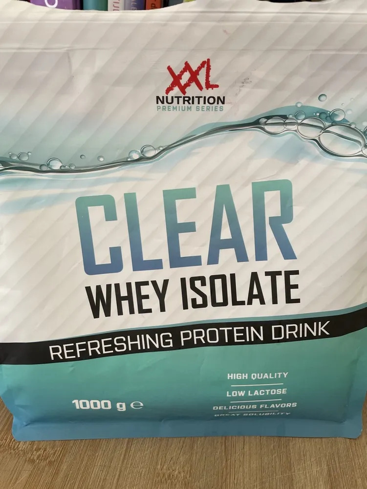 Clear whey Isolate (orange)