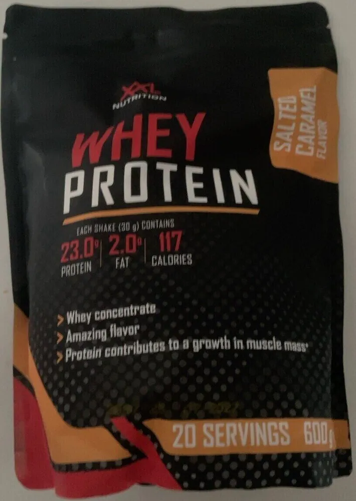 Whey salted caramel