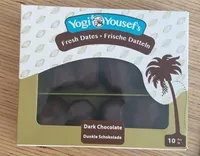 Fresh dates dark chocolate