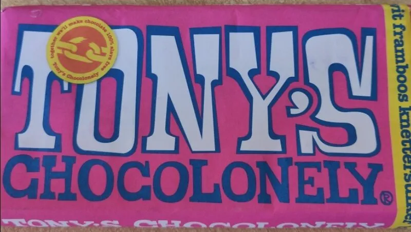 Tony's wit framboos knettersuiker