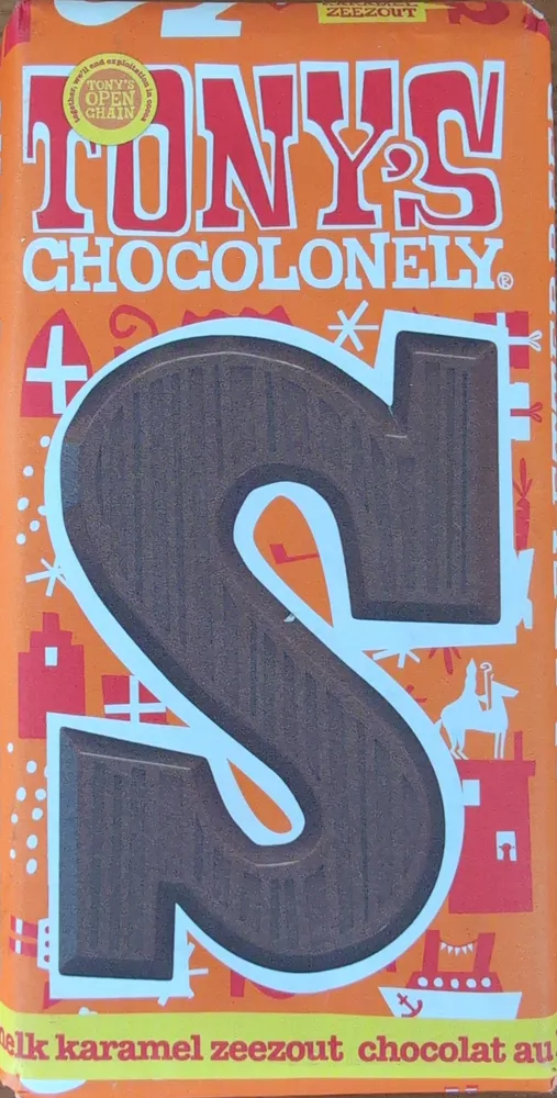 Melk karamel zeezout chocolade