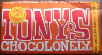 Belgian Fairtrade milk chocolate with caramel pieces and sea salt