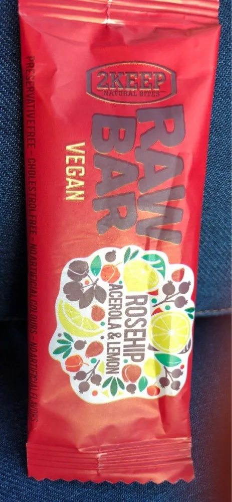 Raw Bar Vegan Rosehip Acerola & Lemon