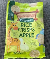 Rice crisps apple flavour