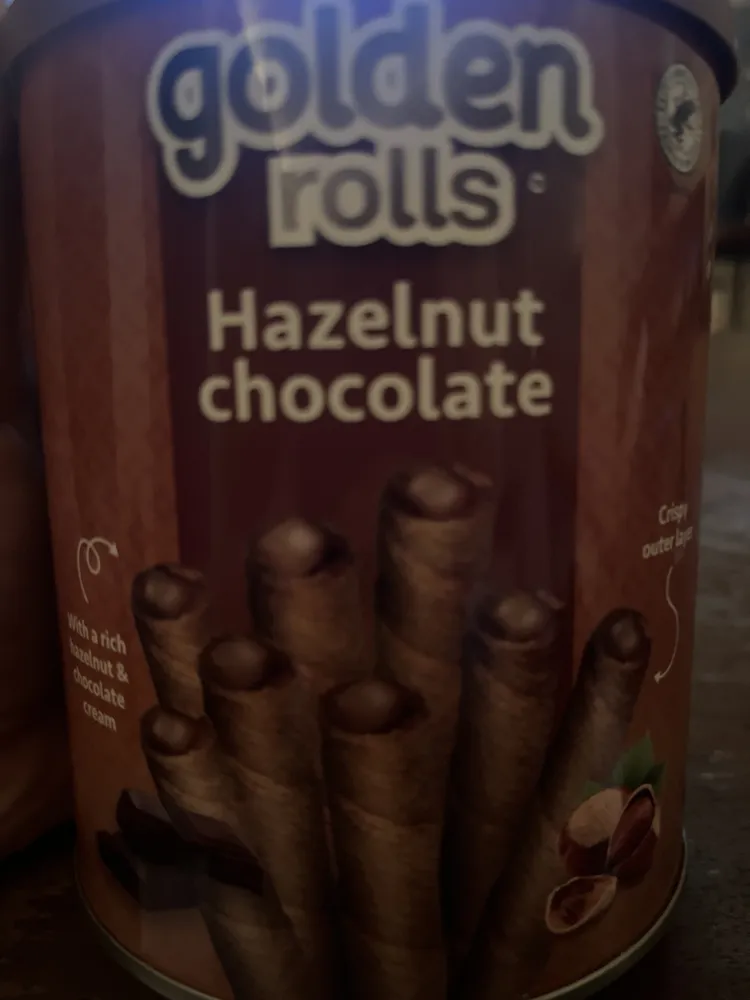 Golden Rolls hazelnut chocolate miam