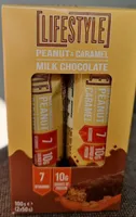 Barre cacahuètes & caramel chocolat au lait