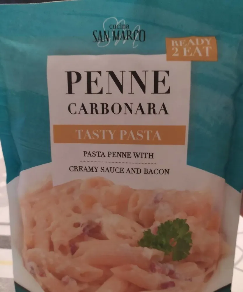 Penne carbonara