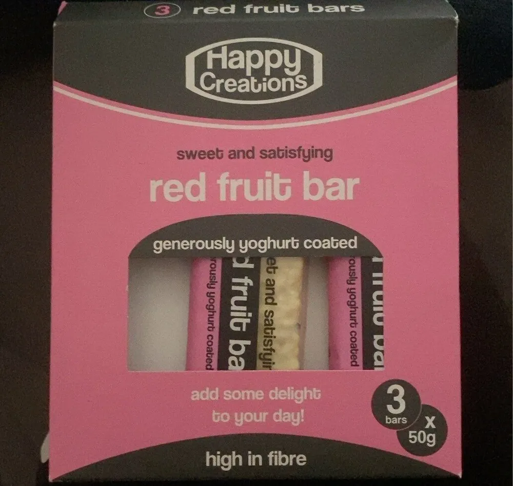 Red fruit bar