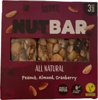 Nutbar Peanut, Almond, Cranberry