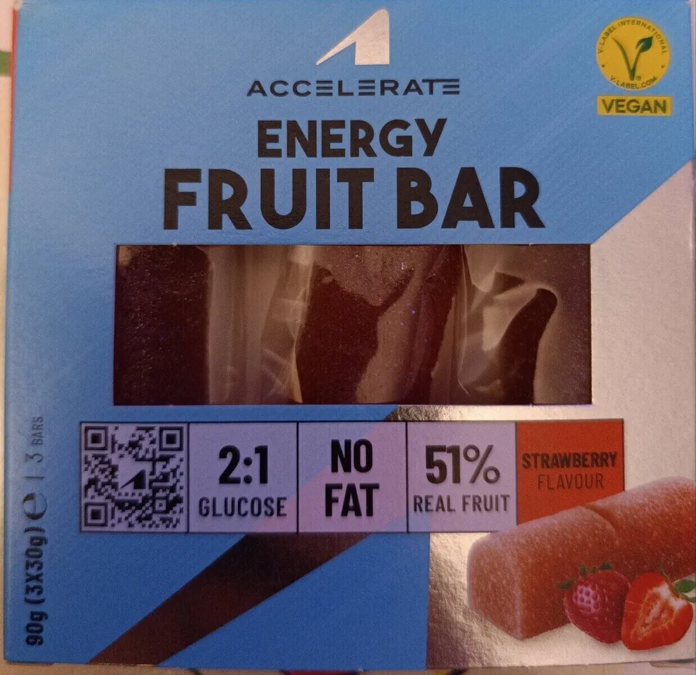 Energy fruit bar