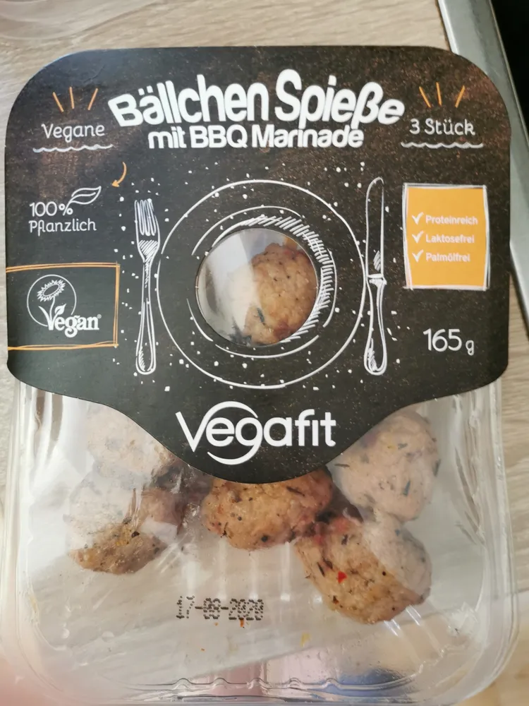 Bällchen Spieße mit BBQ Marinade