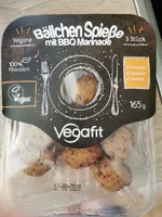 Bällchen Spieße mit BBQ Marinade